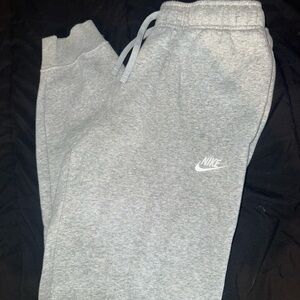 Nike women’s fleece Grey Sweatpants